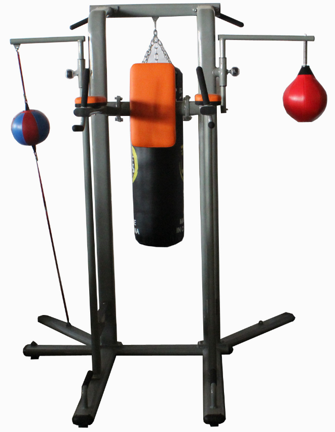 BFT-3053雙柱拳擊架自由訓練器材健身房設備大圖展示1