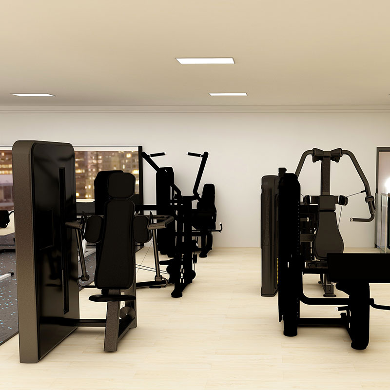 120㎡公司豪華健身房超值套餐大圖展示5