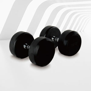DP-01黑色固定包膠啞鈴健身器材草莓视频污黄批發