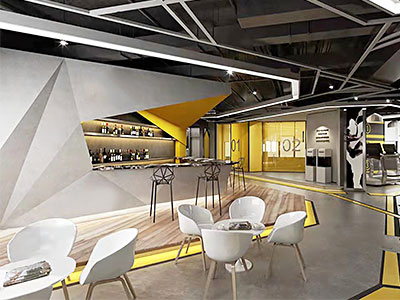 西安酒店會所健身房設計圖